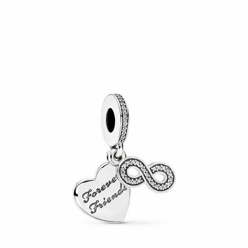Pandora Forever Friends Dangle Charm Silver Egypt AG1850934